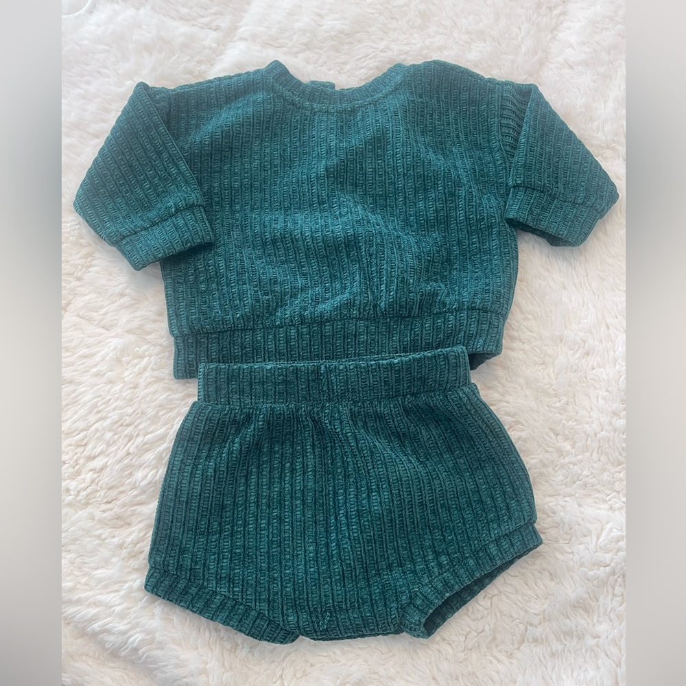 Cat & Jack Teal Kids Matching Set